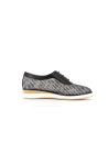 derby noir en cuir