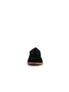 derby noir en cuir