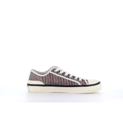 basket en toile rouge