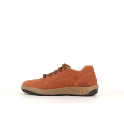 basket marron en cuir