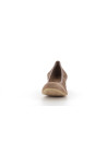 Derby Perlato beige en cuir